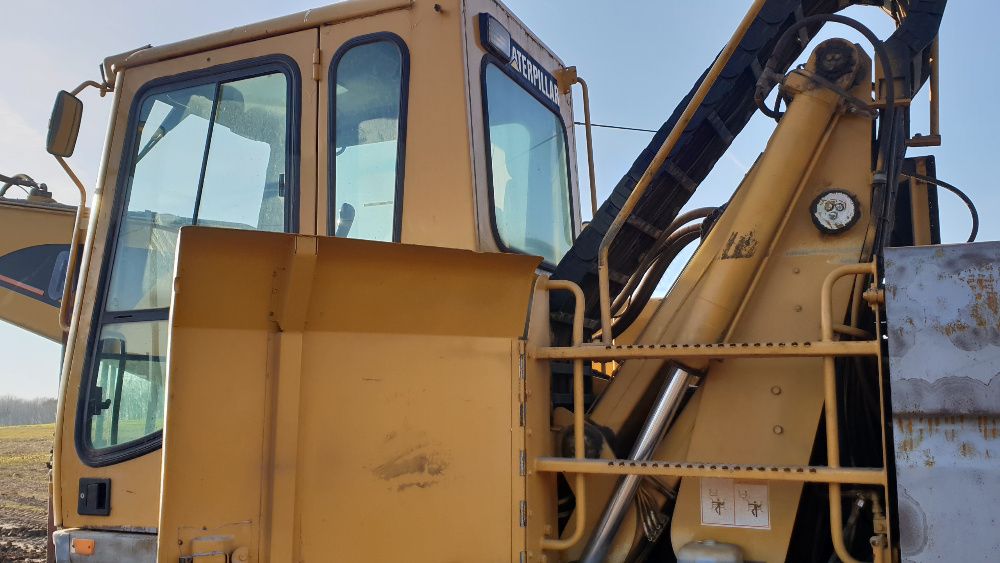 koparka cat m 318 320 przeładunkowa kabina podnoszona kompletna