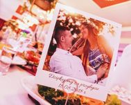 Foto winietki weselne, ślub wesele, winietka Podziękowania dla gości