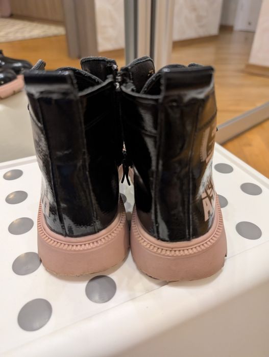 Сапожки топанки черевички демісезонні для дівчинки