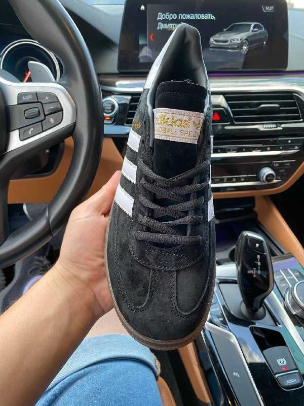 (БЕЗ ПЕРЕДОПЛАТИ)Adidas Spezial Black адідас спешиал  чорні білі