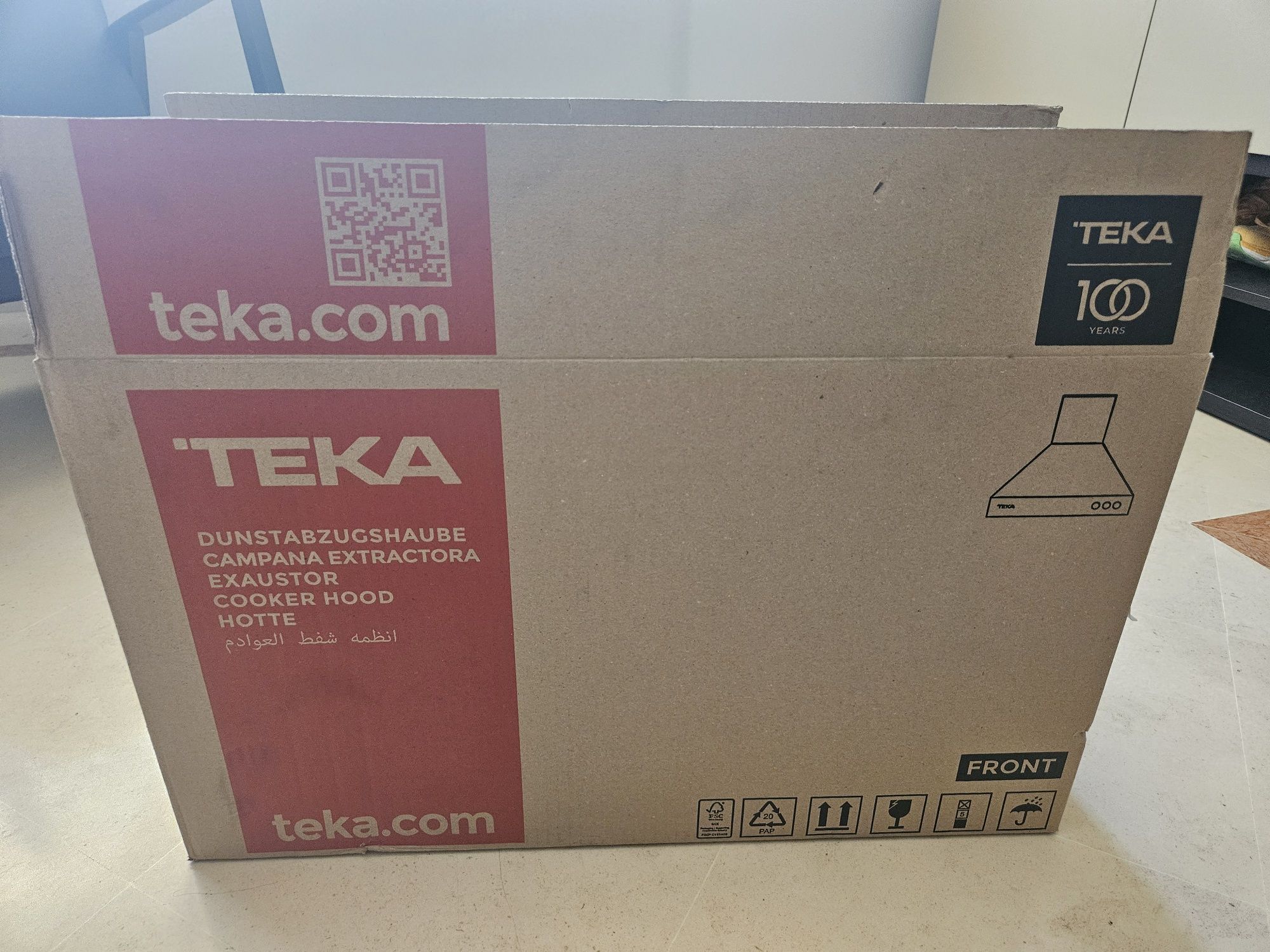Exaustor da Teka como novo, impecável!