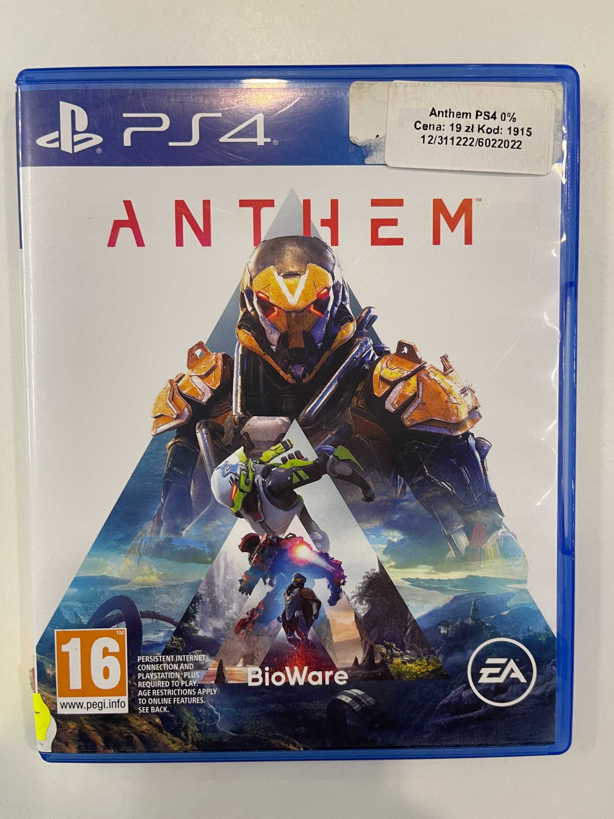 Gra Anthem PS4 Playstation 4