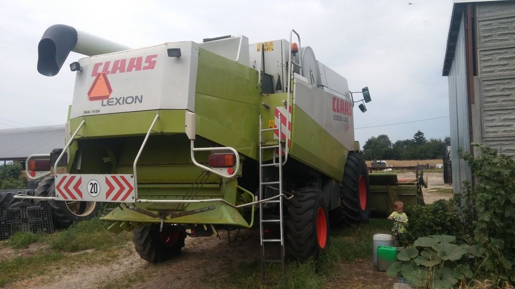 Claas LEXION 440 EVOLUTION Przystawka do kukurydzy 6 rzędów