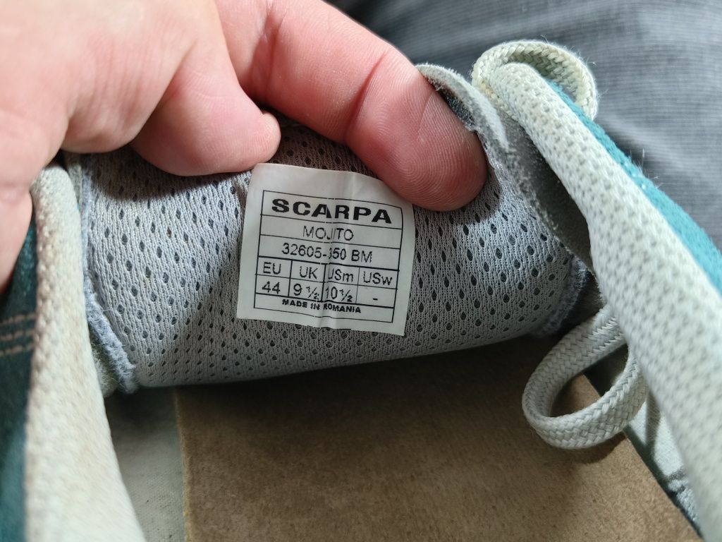 Трекінгові кросівки, черевики Scarpa Mojito