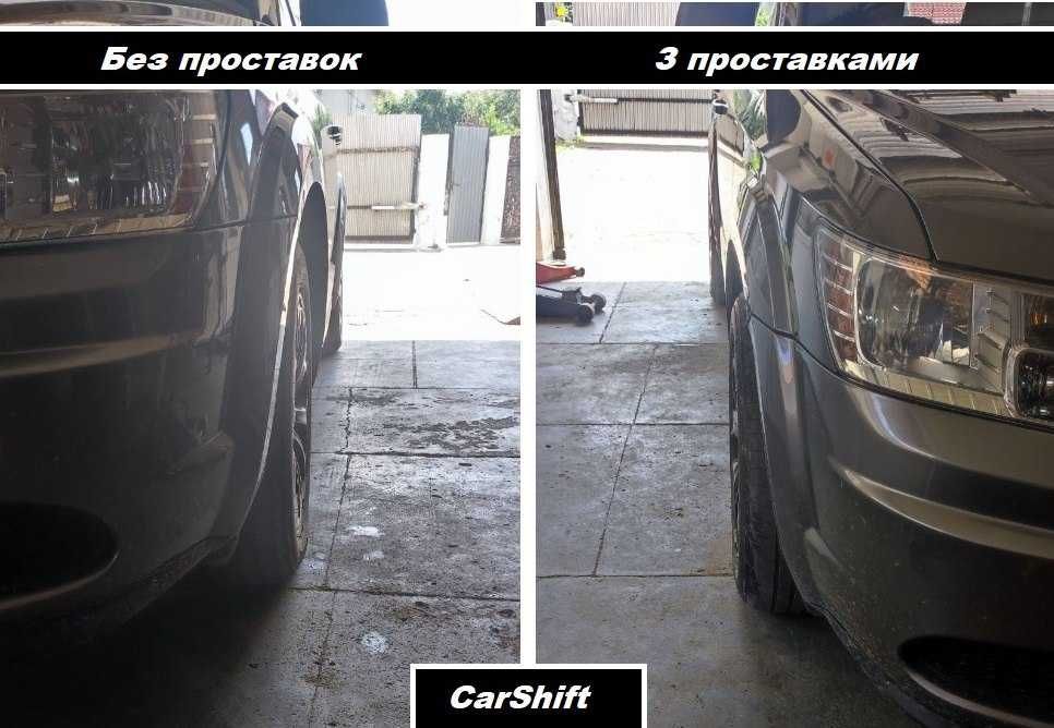 Проставки колесные  для увеличения ширины колес