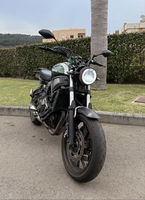 Yamaha XSR 700 Green