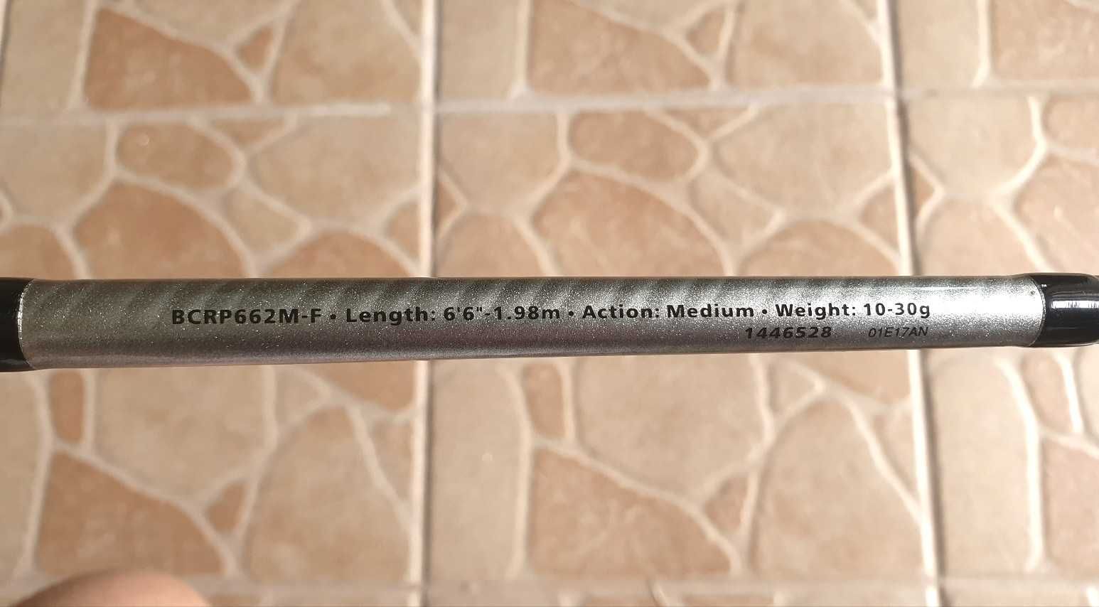 Wędka castingowa Berkley RIPPLE 6'6" (1,98m) 10-30g Fast - UNIKAT