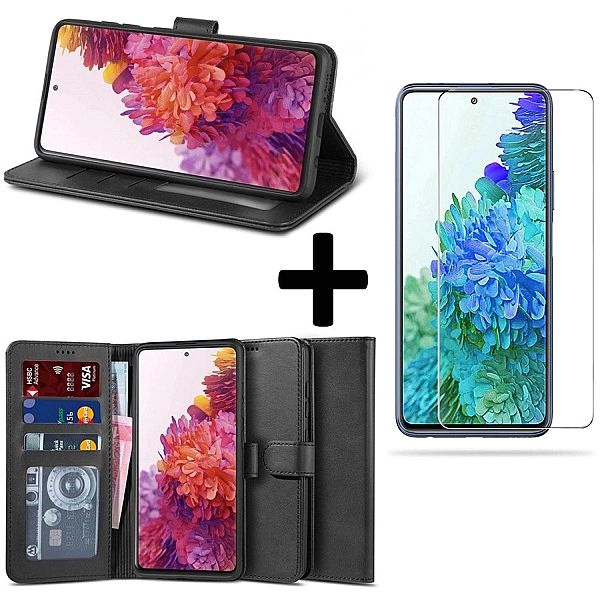 Etui Portfel Ii + szkło płaskie do Samsung Galaxy S20 Fe