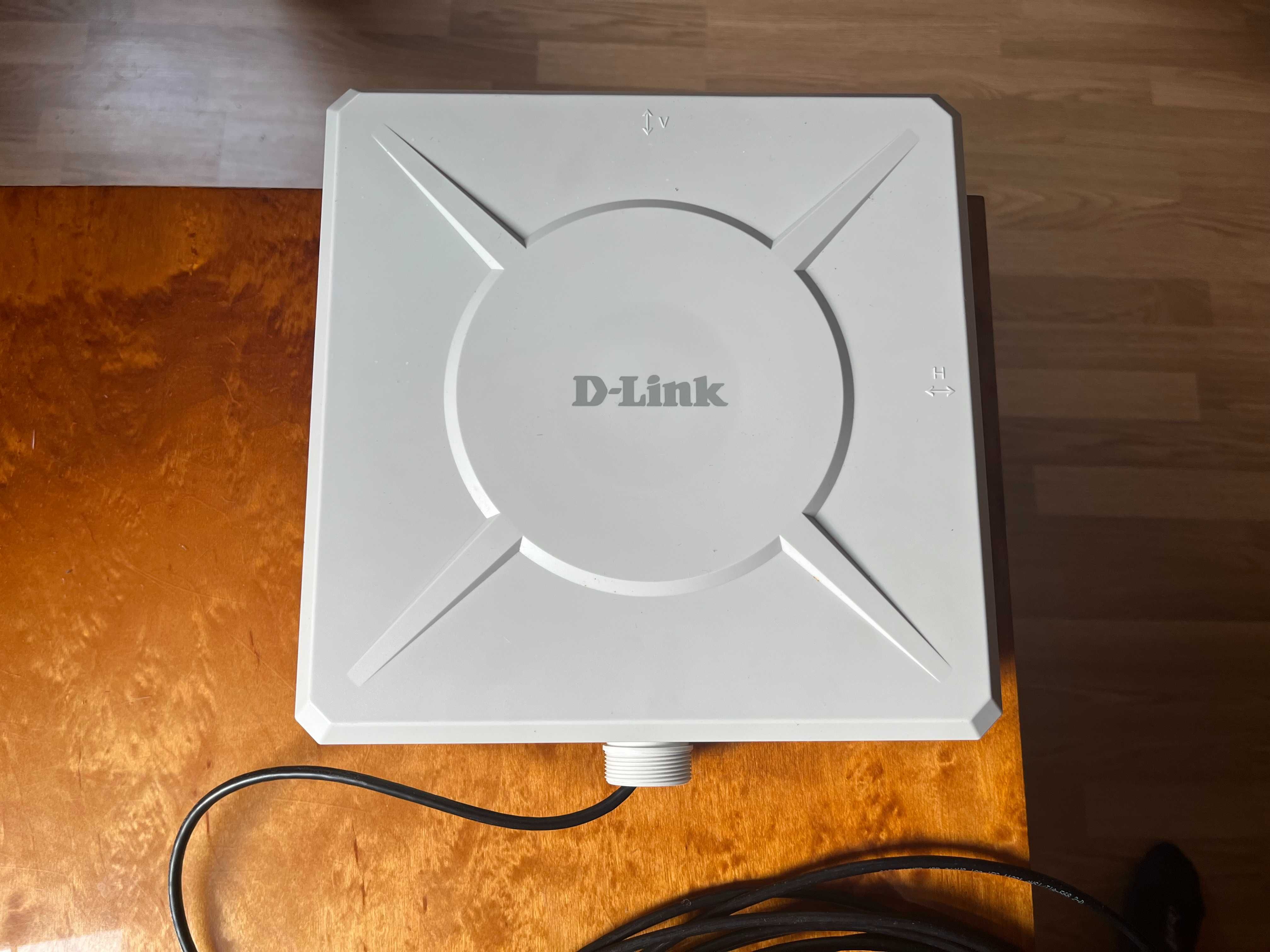 Antena zewnętrzna LTE + router Wi-Fi D-Link DWP‑812KT – zestaw