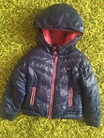 Tommy Hilfiger dwustronna zimowa kurtka rozm. 4L 98-104 cm