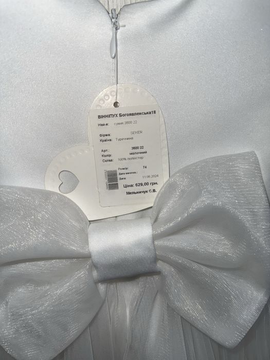 Святкова сукня на 1 рік