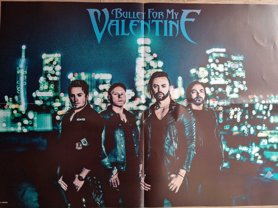 Plakat BULLET FOR MY VALENTINE z 2018 r. - Format A2 - NOWY!