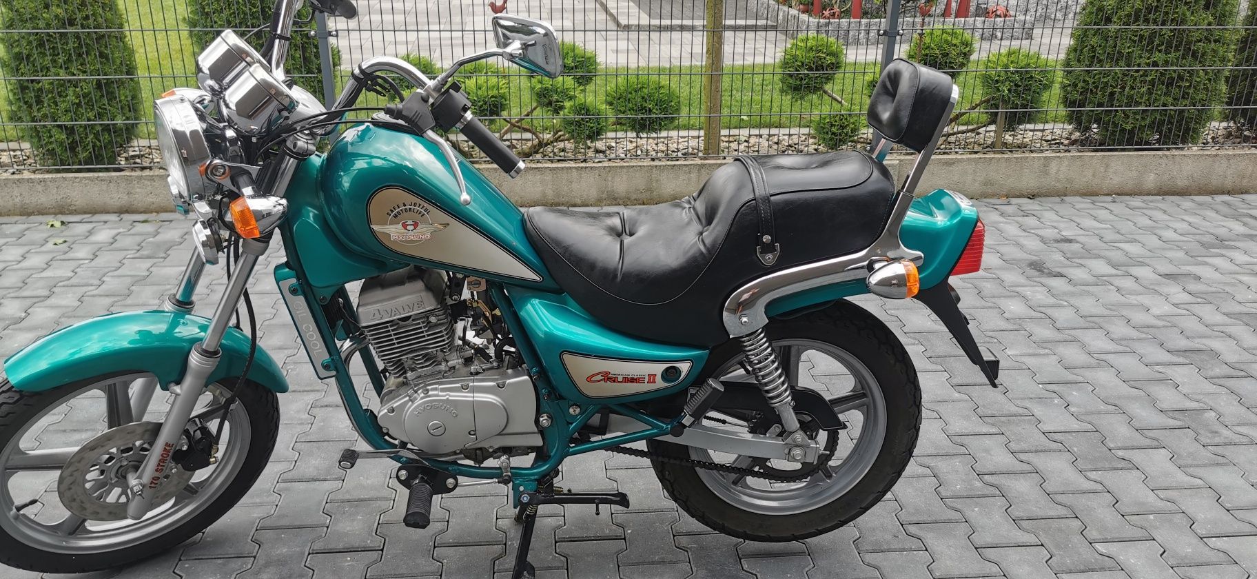Hyosung Ga 125 Niski przebieg 4456 Km Raty Transport