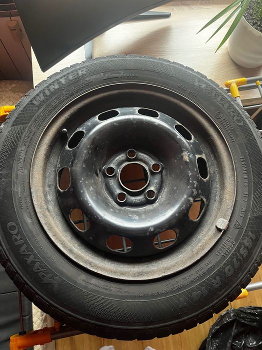 opony zimowe paxaro 165/70 14, zestaw 4 kół stalowych z oponami