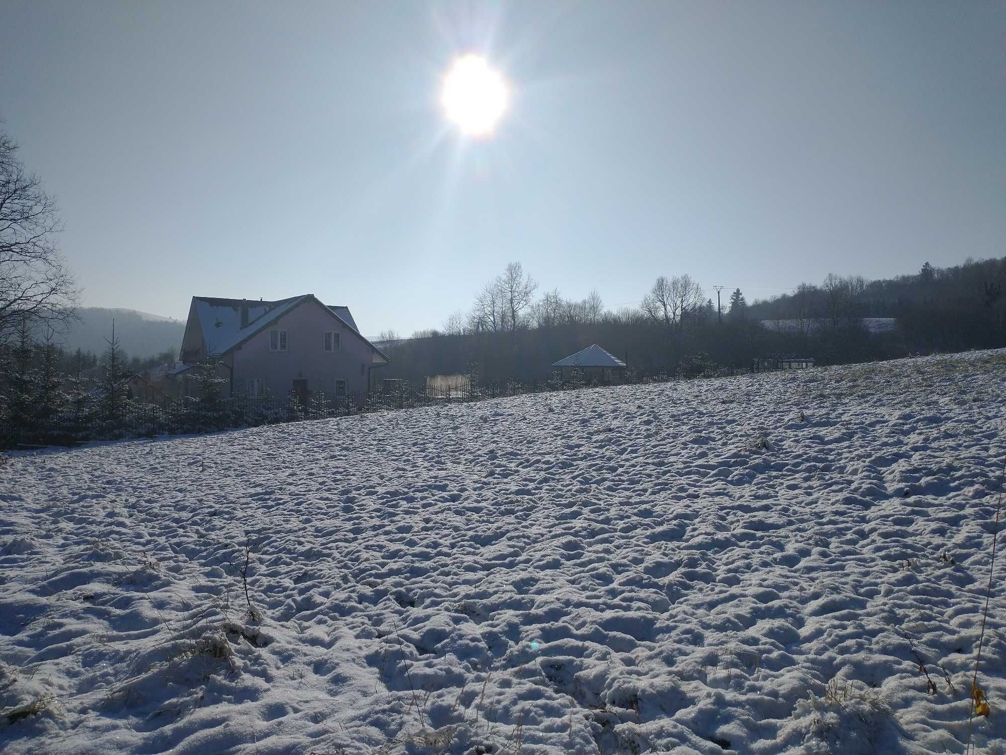 Działka w Bieszczadach  -  Krościenko k/Ustrzyk Dolnych