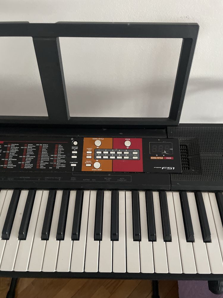 Yahama PSR F51 New Keyboard