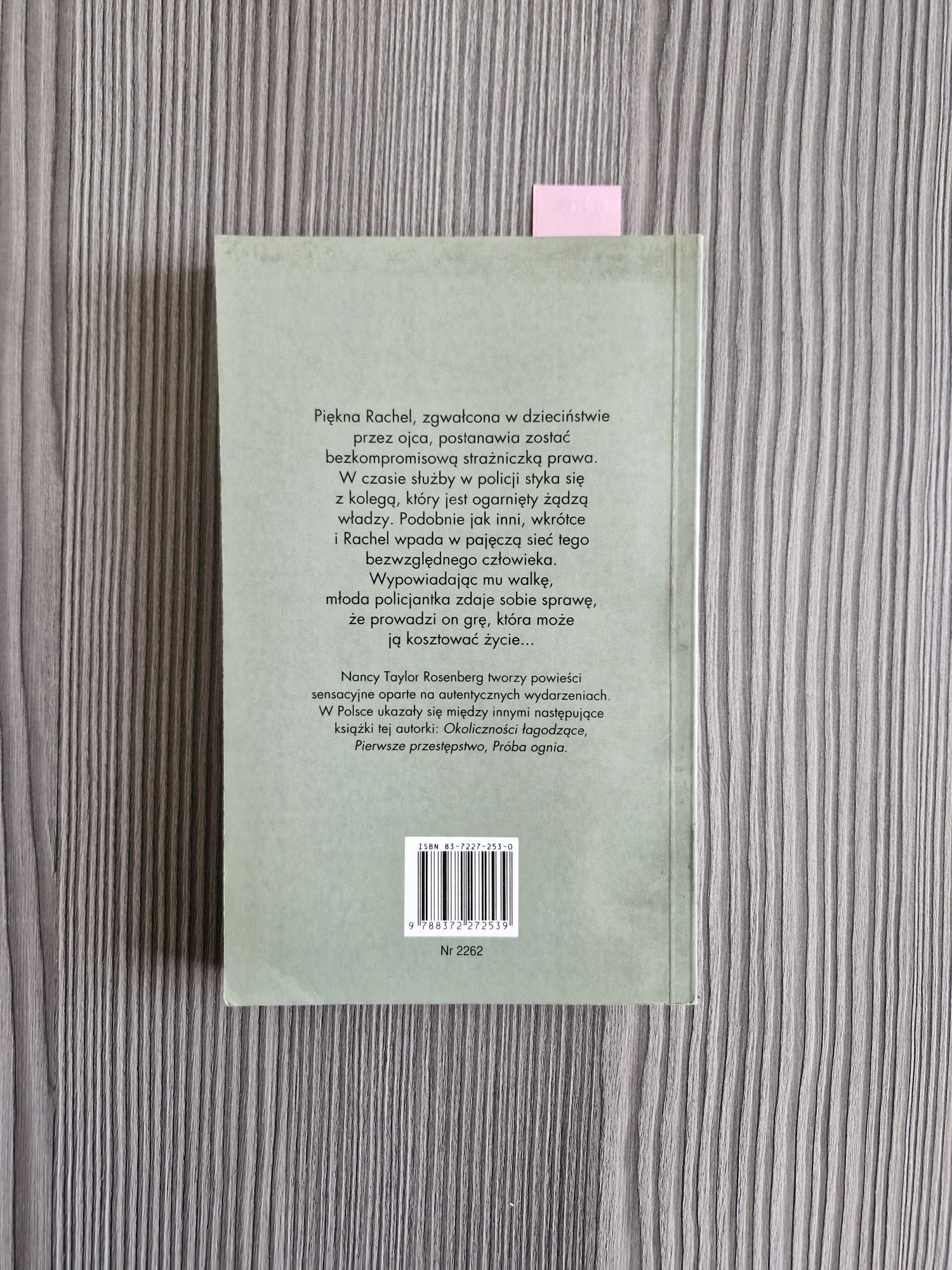 6216. "W pułapce władzy" Nancy Taylor Rosenberg