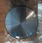 Zestaw uniwersalnych zaślepek plastikowych chromowanych 60 mm.