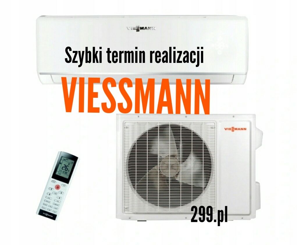 Klimatyzacja Viessman VITOCLIMA 200-S klimatyzator 3,5kW z montażem