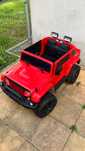 Auto na akumulator Mighty Jeep dla dzieci  Napęd 4x4 + bagażniki
