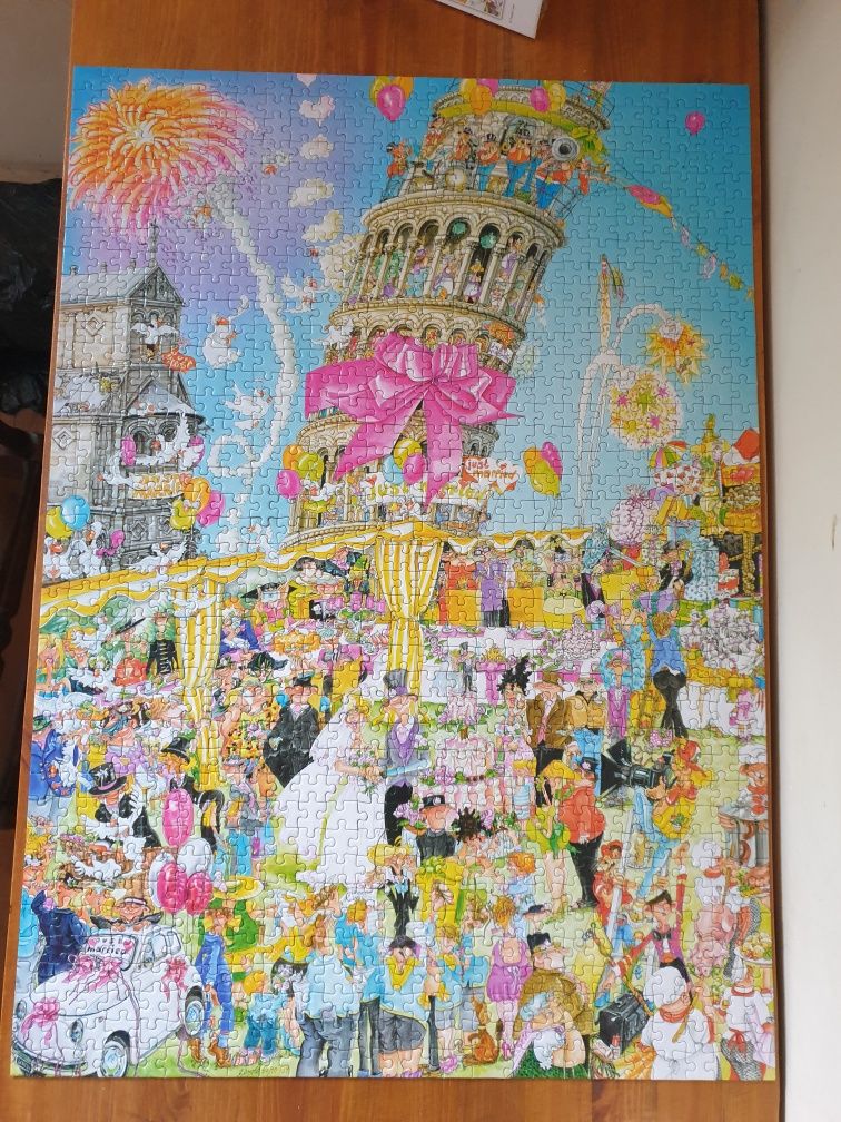 Puzzle King comic 1000 sztuk kompletne sprzedam