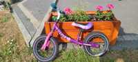 Rowerek rower biegowy dziewczęcy różowy