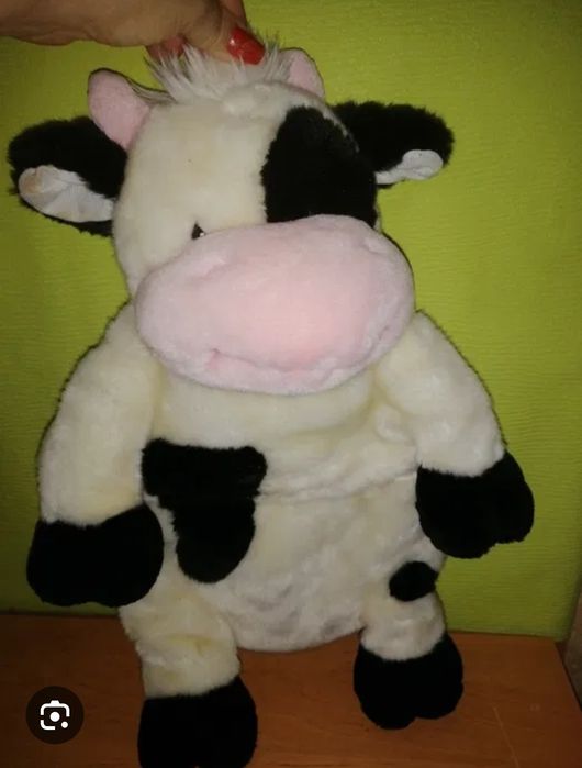 Грелка в чехле. Грелка для детей меховая коровка.Грелка Барби Mattel.