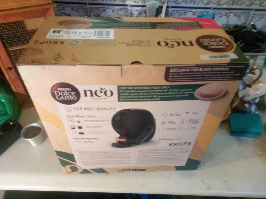 Maquina de café capsulas como nova