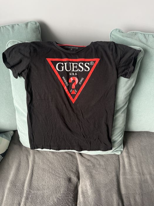 4 bluzki Guess dla dziewczynki plus bluza plus t-shiert