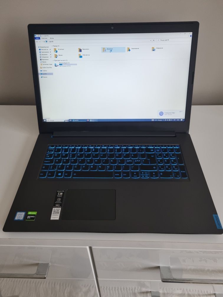 Lenovo L340-17IRH gaming i5-9300H, gtx1650, 16ram, 500ssd