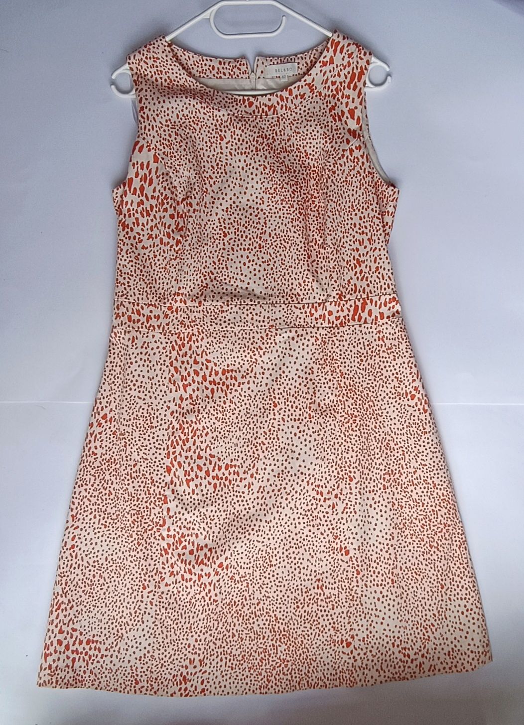 Bel&Bo sukienka w stylu Twiggy L biust 49x2 kropeczki 97% cotton