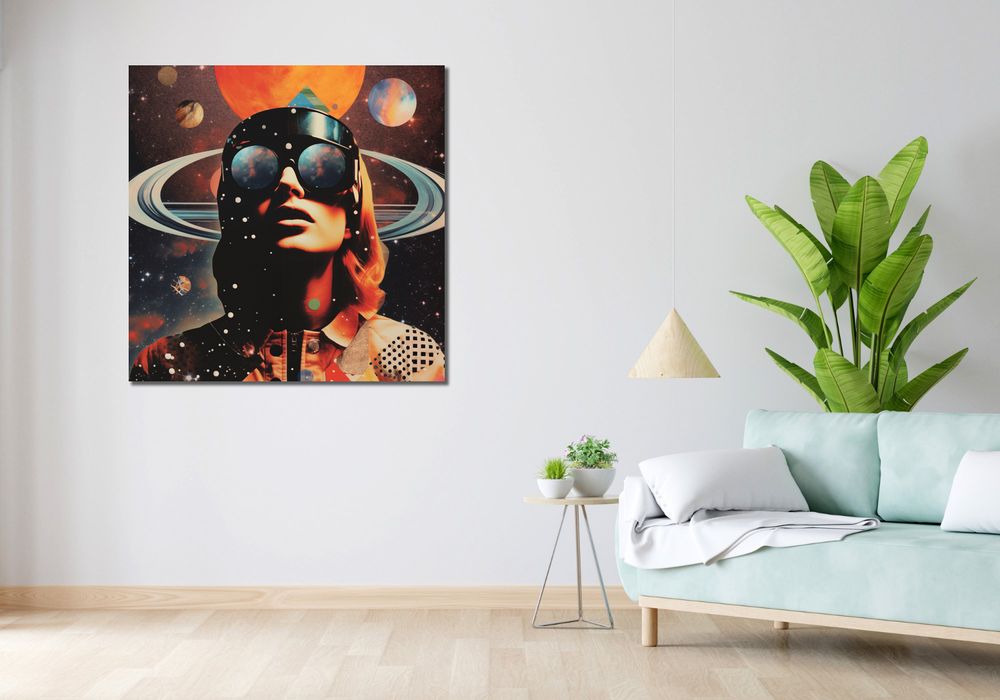 Obraz 100x100cm Kosmiczne Wizje