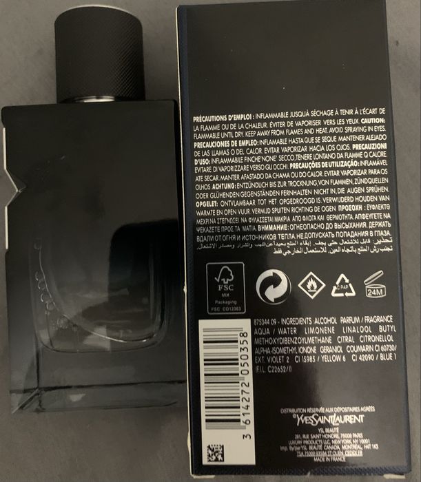 Yves Saint Laurent – Y Eau de Parfum