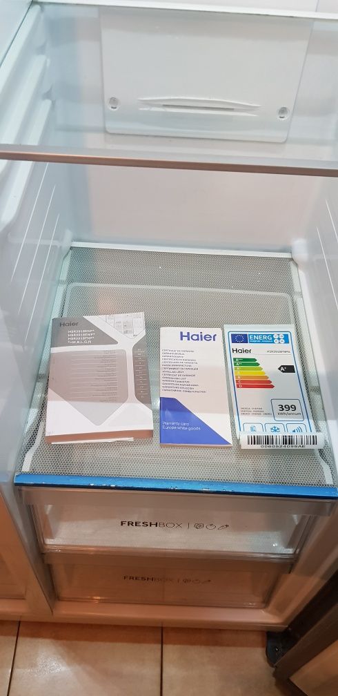 Haier hsr 3918 fnpg lodówka sbs na części