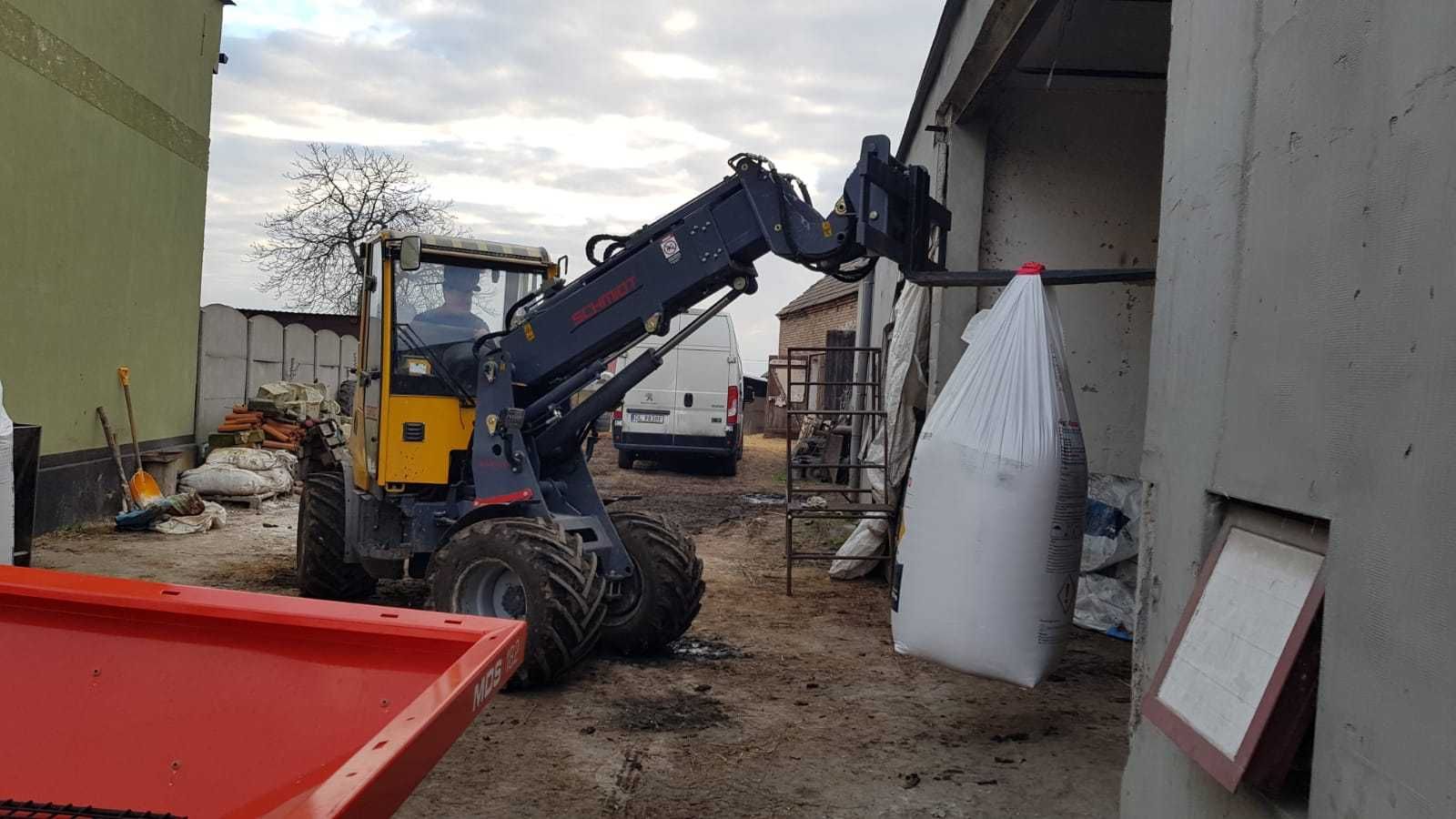 Ładowarka teleskopowa Schmidt 4350AT,50KM,LS , Isuzu,4x4,Kubota opcja