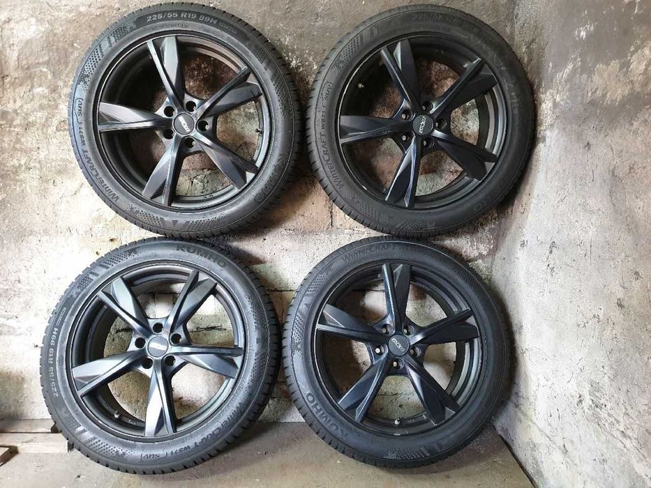 Felgi alu Dacia Duster Mazda CX-5 R19 5x114,3 opony zima 225/55R19 6mm