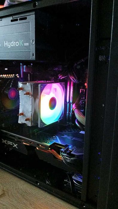 Komputer stacjonarny do gier i biura | i3-9100F, XFX RX580 8GB