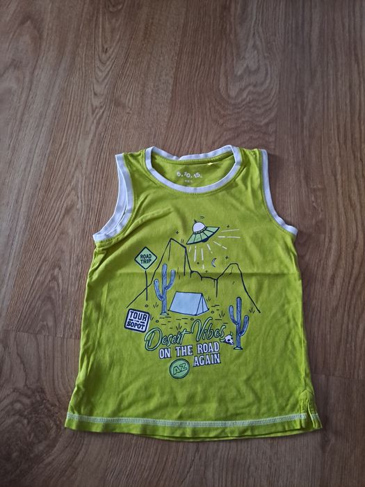 Bluzka chłopięca bez rękawów 116 5.10.15