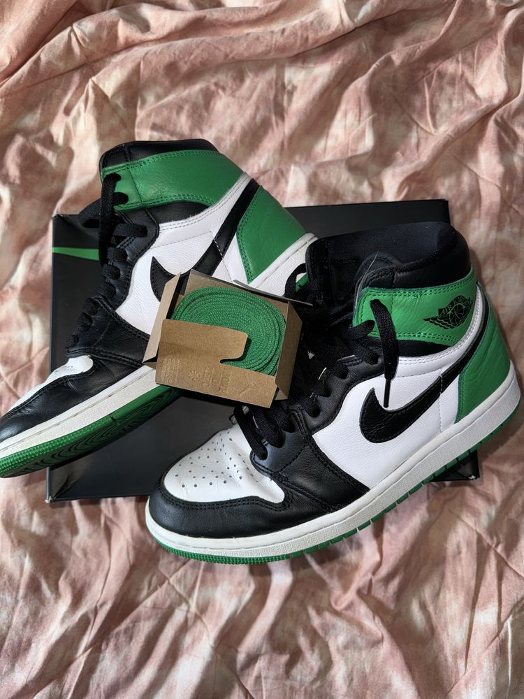 Jordan 1 High OG Lucky Green (Autêntico)