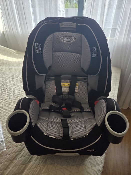 Cadeira auto Graco com assento 4Ever DLX 4-em-1