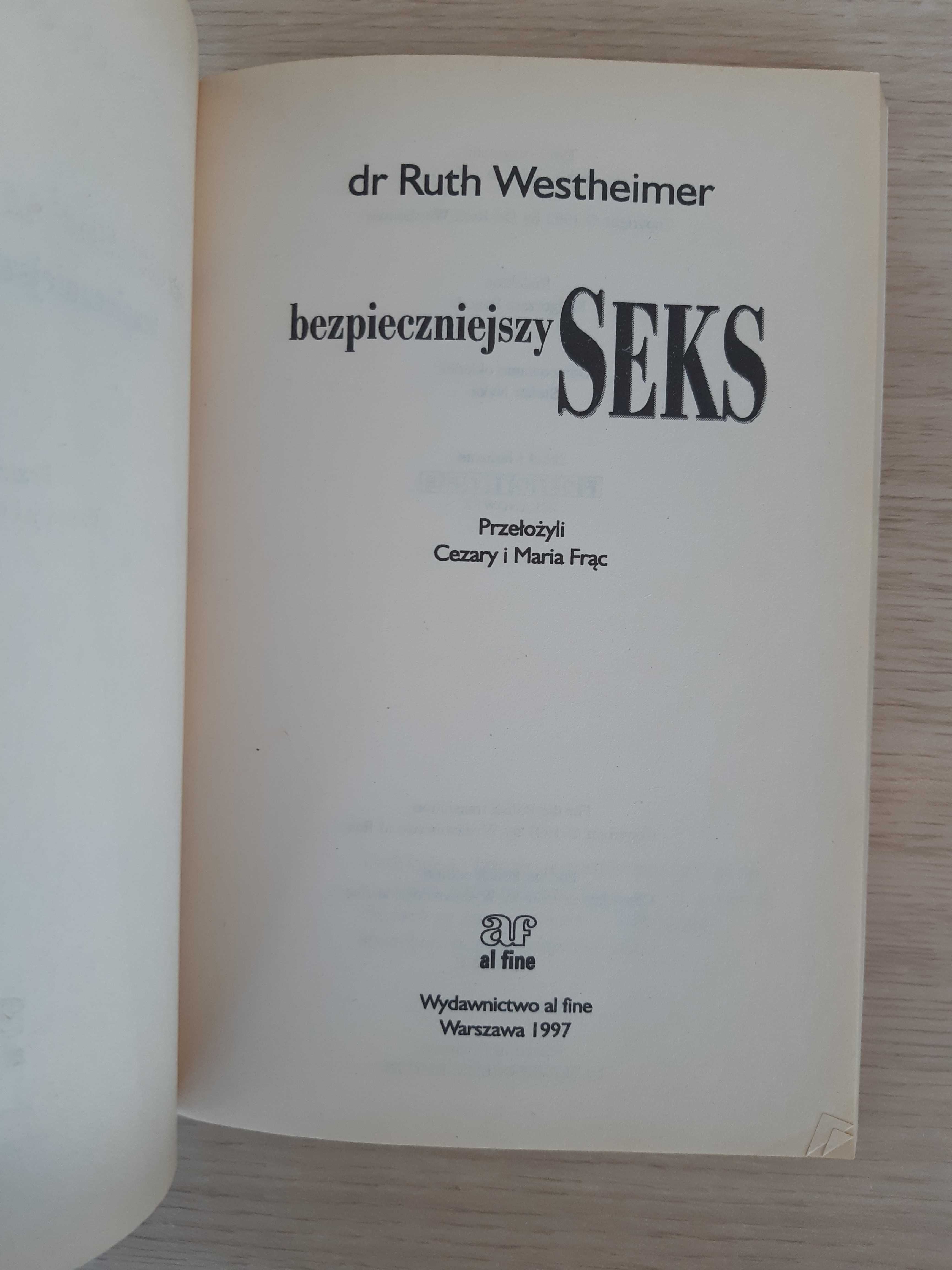 Bezpieczniejszy seks Ruth Westheimer