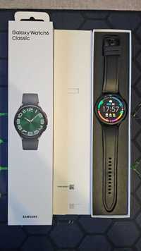 Zegarek samsung galaxy watch 6 classic 47mm + paski 1,5roku gwarancji