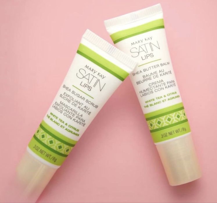 Nowy Zestaw Satin Lips White Tea & Citrus