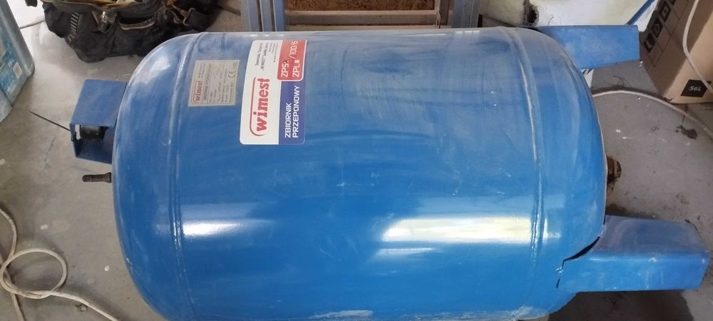 Zbiornik hydroforowy przeponowy  WIMEST 100 L POZIOMY