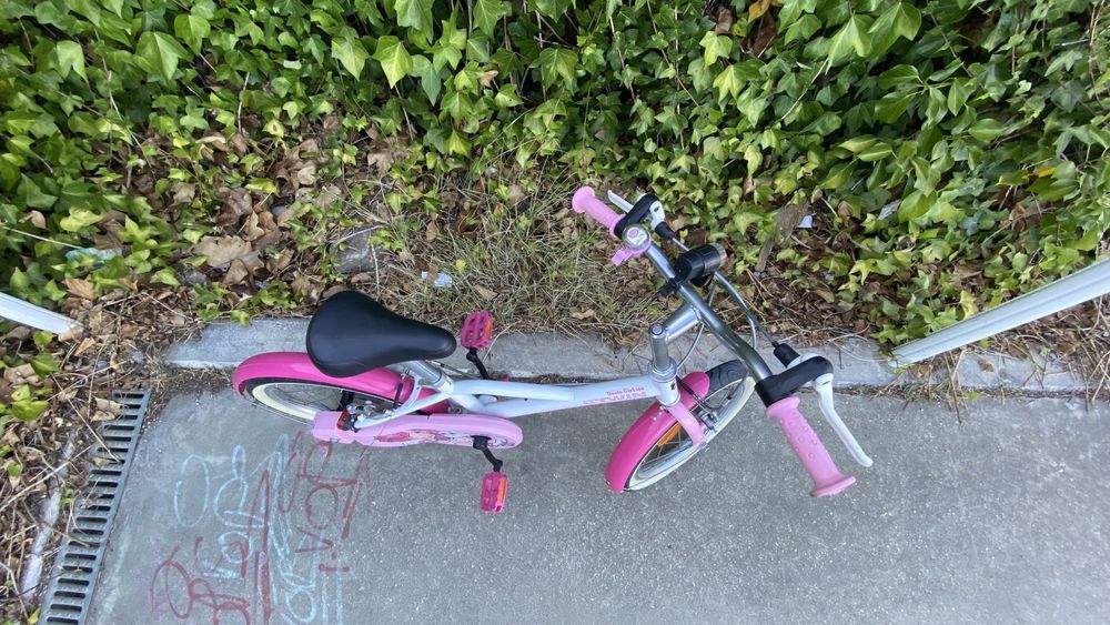 Bicicleta de criança menina