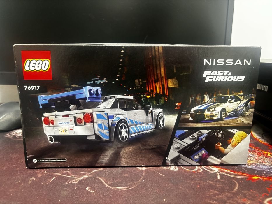 LEGO Speed Champions Nissan GTR R34 f&f