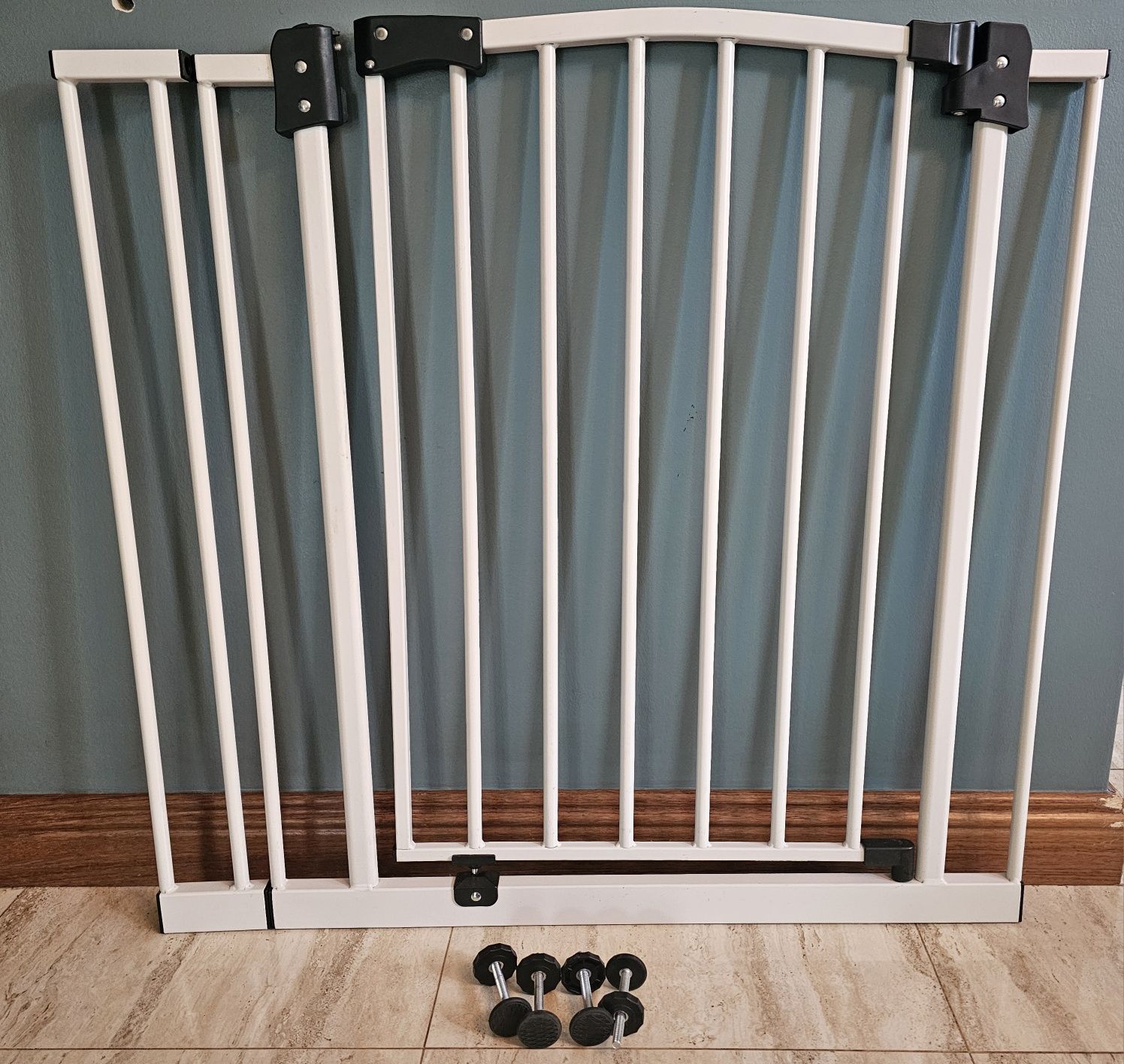 Bramka bezpieczeństwa z roszerzeniem 70 - 95 cm