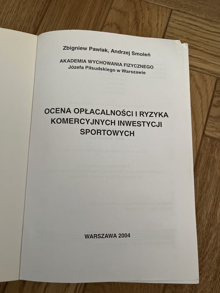 Ocena opłacalności i ryzyka komercyjnych inwestycji sportowych