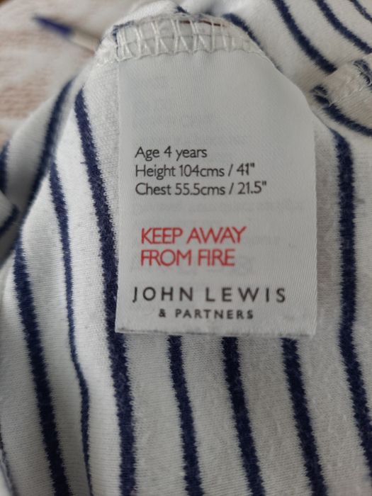 Piżamka dla dziew. f John Lewis - 4 lata