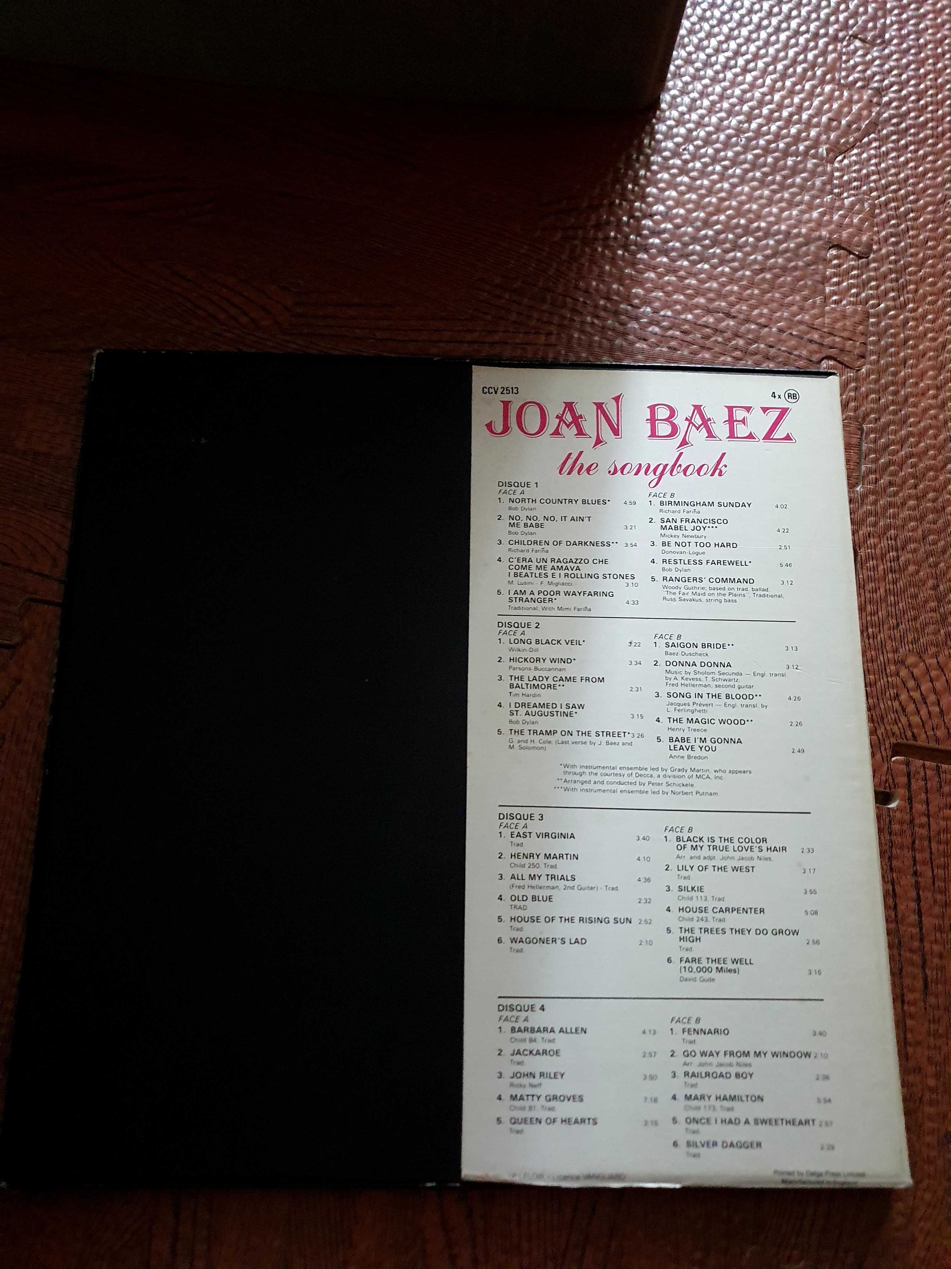 Sinatra Collection 2xLps 
Joan Baez 
 box set 4xlp
Phill Collins Dian